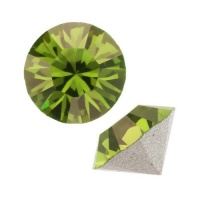 SWAROVSKI ELEMENTS Crystal #1028 Xilion Round Stone Chatons ss39 Olivine (6) SWAROVSKI ELEMENTS Crystal #1028 Xilion Round Stone Chatons ss39 Olivine (6)