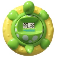 Aquatopia Deluxe Safety Bath Thermometer Alarm, Green Aquatopia Deluxe Safety Bath Thermometer Alarm, Green
