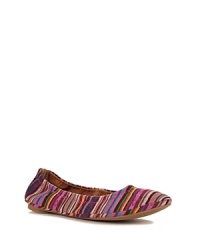 Anything but stuffy, these Lucky Brand ballet flats will color your world, livening up denim and khakis. Anything but stuffy, these Lucky Brand ballet flats will color your world, livening up denim and khakis.