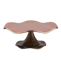 The Copper Canyon Collection was inspired by the designer's many trips to the canyons of the southwest. Grand Canyon, Arches National Park, Bryce Canyon and others. These canyons are carved from water and wind. The coppery sand and desert flora are referenced by the copper and verdigris on the ripples and ridges of Nambé's Copper Canyon Collection. The Copper Canyon Collection was inspired by the designer's many trips to the canyons of the southwest. Grand Canyon, Arches National Park, Bryce Canyon and others. These canyons are carved from water and wind. The coppery sand and desert flora are referenced by the copper and verdigris on the ripples and ridges of Nambé's Copper Canyon Collection.