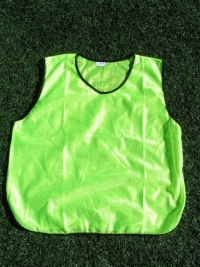 6 Bright Yellow Youth Practice Jerseys, Pinnies, Bibs 100% Polyester for Ages 5-9 and 10-15 6 Bright Yellow Youth Practice Jerseys, Pinnies, Bibs 100% Polyester for Ages 5-9 and 10-15