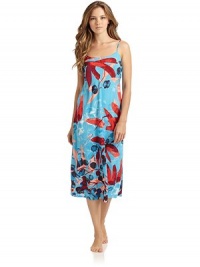 THE LOOKAbstract floral printRound necklineAdjustable strapsTHE FITAbout 42 from shoulder to hemTHE MATERIALPolyesterContrast: nylon/spandexCARE & ORIGINMachine washImported THE LOOKAbstract floral printRound necklineAdjustable strapsTHE FITAbout 42 from shoulder to hemTHE MATERIALPolyesterContrast: nylon/spandexCARE & ORIGINMachine washImported