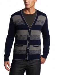 Alex Stevens Men's Striped Cardigan Alex Stevens Men's Striped Cardigan