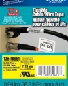 Brother Laminated Flexible ID Black on Yellow 1 Inch Tape - Retail Packaging (TZeFX651) - Retail Packaging