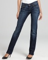 These 7 For All Mankind straight-leg jeans boast a classic (but still cool) silhouette and perfectly faded wash.