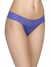 Hanky Panky Logo To Go Modal Low-Rise Thong, Purple Mountain, One-Size Hanky Panky Logo To Go Modal Low-Rise Thong, Purple Mountain, One-Size