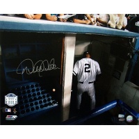 Derek Jeter Autographed Last Time Through The Tunnel at Yankee Stadium Photograph Derek Jeter Autographed Last Time Through The Tunnel at Yankee Stadium Photograph