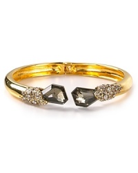 A mash-up of sparkle, texture and gilt tone make this Alexis Bittar bracelet a bold, have-forever statement piece. A mash-up of sparkle, texture and gilt tone make this Alexis Bittar bracelet a bold, have-forever statement piece.