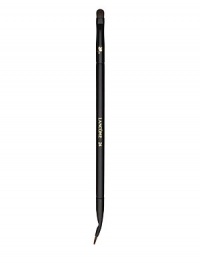 This versatile dual-ended brush is the ideal partner to all eye shadows and gel eyeliners. Designed with two sides for portability and convenience. The sleek tip applies shadow and gel eyeliner precisely and evenly to the perimeter of the eye, while the tapered, flat rounded side perfectly smudges shadow or gel eyeliner for a smoky, softly lined look. This versatile dual-ended brush is the ideal partner to all eye shadows and gel eyeliners. Designed with two sides for portability and convenience. The sleek tip applies shadow and gel eyeliner precisely and evenly to the perimeter of the eye, while the tapered, flat rounded side perfectly smudges shadow or gel eyeliner for a smoky, softly lined look.