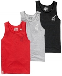 Exercise your right to bear arms in this cool tank from LRG. Exercise your right to bear arms in this cool tank from LRG.