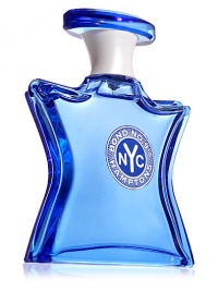 The fastest route to the Hamptons is a whiff of Bond No. 9's latest fragrance. A unisex weekend scent, designed to be long-lasting. Its fresh notes of lime blossom and bergamot are combined with magnolia, white jasmine, with a touch of amber and sandalwood. The transparent ocean blue super-star shaped bottle is topped with a crisp nautical white cap. 