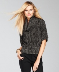 A cozy knit like INC's can only be enhanced with metallic shine! Try this classic sweater for day or night. A cozy knit like INC's can only be enhanced with metallic shine! Try this classic sweater for day or night.