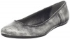 CK Jeans Women's Bailey Flat,Black,40.5 EU/9.5 B US