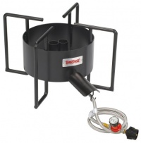 Bayou Classic SP40 22-Inch Double Jet Cooker with Hose Guard Bayou Classic SP40 22-Inch Double Jet Cooker with Hose Guard