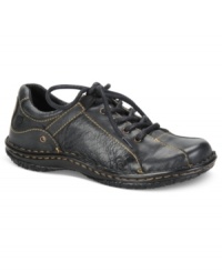 At the corner of comfort and style. Born's Chastain sneakers feature a lightweight outsole and a luxe leather lining. At the corner of comfort and style. Born's Chastain sneakers feature a lightweight outsole and a luxe leather lining.