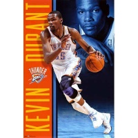 (22x34) Kevin Durant - Oklahoma City Thunder Basketball Poster (22x34) Kevin Durant - Oklahoma City Thunder Basketball Poster