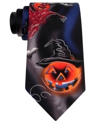 Get inspired by the ghoulish with this fun Jerry Garcia silk tie.