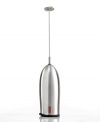 Coffee, café style... in the comfort of your home. Froth it up whenever you want to with an innovative tool that fits into the palm of your hand and creates a fluffy, delicious topping for drinks at the push of a button. The lightweight, ergonomic design and flexible steel wand allow for one-handed operation that puts gourmet goodness in your cup!