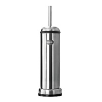 The Vipp toilet brush is made from finest quality stainless steel and rubber. The design is clearly linked to the classic Vipp bins. Replaceable brush and plastic inner tube. Extra weight in base for better stability. Air tight and odor free.