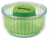 Zyliss Easy Spin Salad Spinner, 4-6 Servings, Green Zyliss Easy Spin Salad Spinner, 4-6 Servings, Green