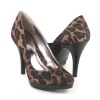 ALFANI Maddy Womens SZ 7.5 Brown Leopard Platforms Shoes