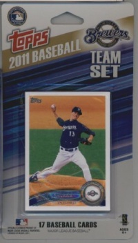 2011 Topps Limited Edition Milwaukee Brewers Baseball Card Team Set (17 Cards) - Not Available In Packs!! 2011 Topps Limited Edition Milwaukee Brewers Baseball Card Team Set (17 Cards) - Not Available In Packs!!