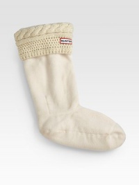 The perfect complement to your favorite boots, stay cozy and chic in this adorable design with a fold-over, cable-knit cuff.Logo detailPolyesterMachine washImported The perfect complement to your favorite boots, stay cozy and chic in this adorable design with a fold-over, cable-knit cuff.Logo detailPolyesterMachine washImported