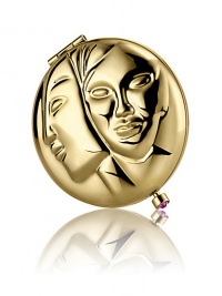 May 21 - June 21. A bright and witty air sign: you're a quick thinker who enjoys keeping everyone on their toes. Enjoy these golden twins, decorated with a brilliant birthstone clasp made of pink crystal. Filled and refillable with Lucidity Translucent Pressed Powder (small size refill). Beautifully boxed, with a velvety pouch. May 21 - June 21. A bright and witty air sign: you're a quick thinker who enjoys keeping everyone on their toes. Enjoy these golden twins, decorated with a brilliant birthstone clasp made of pink crystal. Filled and refillable with Lucidity Translucent Pressed Powder (small size refill). Beautifully boxed, with a velvety pouch.