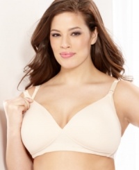 Nurse with ease and comfort in this wireless bra by Leading Lady. Style #454 Nurse with ease and comfort in this wireless bra by Leading Lady. Style #454