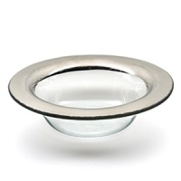 Ancient Italian relics are translated into an abstracted modern design in this handcrafted dinnerware and serving collection from designer Ann Morhauser. Our handpainted pure platinum banded dinnerware collection tastefully accentuates everything from sleek, modern designs to delicate porcelain, or can be used on its own as a dramatic statement.