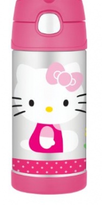 Thermos Funtainer Bottle, Hello Kitty Thermos Funtainer Bottle, Hello Kitty