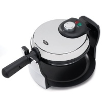 Oster 3874 Flip Nonstick Belgian Waffle Maker, Chrome/Black Oster 3874 Flip Nonstick Belgian Waffle Maker, Chrome/Black