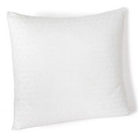 This finely embroidered Calvin Klein decorative pillow adds a a fluffy cloud of elegance to your bedroom decor.