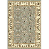 Safavieh Lyndhurst Collection LNH312B Light Blue and Ivory Area Rug, 5-Feet 3-Inch by 7-Feet 6-Inch