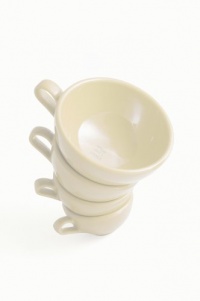 BlissHome Nigella Lawson's Living Kitchen Melamine Measuring Cups, Cream, Set of 4 BlissHome Nigella Lawson's Living Kitchen Melamine Measuring Cups, Cream, Set of 4