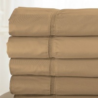 Lauren by Ralph Lauren Bedding; 600 Thread Count Regent Sateen KING Flat Sheet, CAMEL Tan Lauren by Ralph Lauren Bedding; 600 Thread Count Regent Sateen KING Flat Sheet, CAMEL Tan