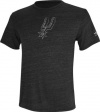 NBA San Antonio Spurs Tri-Blend T-Shirt, Black