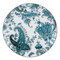 Pretty and playful in paisley, Marchesa by Lenox's Kashmir Garden accent plate is a sophisticated choice for everyday dining. Pretty and playful in paisley, Marchesa by Lenox's Kashmir Garden accent plate is a sophisticated choice for everyday dining.
