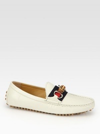 Stitched leather with a rubber sole and bamboo-embellished buckle. Leather upperLeather liningRubber solePadded insoleMade in ItalyOUR FIT MODEL RECOMMENDS ordering true size. Stitched leather with a rubber sole and bamboo-embellished buckle. Leather upperLeather liningRubber solePadded insoleMade in ItalyOUR FIT MODEL RECOMMENDS ordering true size.