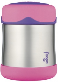 Thermos Foogo Leak-Proof Stainless Steel 10-Ounce Food Jar, Pink Thermos Foogo Leak-Proof Stainless Steel 10-Ounce Food Jar, Pink