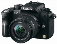 Panasonic Lumix DMC-G1 12.1MP Micro Four Thirds Interchangeable Lens Digital Camera with Lumix G Vario 14-45 mm f/3.5-5.6 ASPH Mega OIS Lens (Black) Panasonic Lumix DMC-G1 12.1MP Micro Four Thirds Interchangeable Lens Digital Camera with Lumix G Vario 14-45 mm f/3.5-5.6 ASPH Mega OIS Lens (Black)