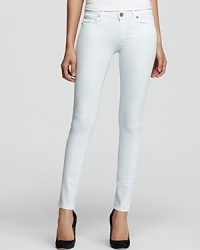 Add these white-hot skinnies from Paige Denim to neutralize your basic blues collection. Add these white-hot skinnies from Paige Denim to neutralize your basic blues collection.