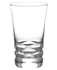 Classic technique, modern beauty. Crafted of fine crystal, Lola double old-fashioned highball glasses from the Baccarat drinkware collection pair horizontal wedge cuts, thick shams and a silhouette that radiates grace and sophistication. Classic technique, modern beauty. Crafted of fine crystal, Lola double old-fashioned highball glasses from the Baccarat drinkware collection pair horizontal wedge cuts, thick shams and a silhouette that radiates grace and sophistication.