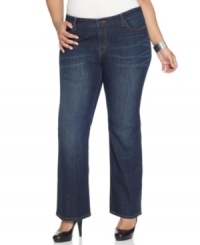 Levi's bootcut plus size jeans are must-have basics for your casual style, featuring a classic fit.