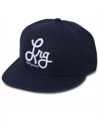 Kick it old school style in this classic LRG cap. Kick it old school style in this classic LRG cap.