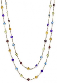 Effy Jewlery 14K Yellow Gold Multi Gemstone 40 Necklace, 17.56 TCW Effy Jewlery 14K Yellow Gold Multi Gemstone 40 Necklace, 17.56 TCW