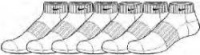 Nike SX4435 Cotton Low Cut - 6 pack Nike SX4435 Cotton Low Cut - 6 pack