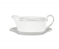 Vera Wang by Wedgwood Grosgrain Gravy Boat Vera Wang by Wedgwood Grosgrain Gravy Boat