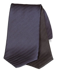 Armani Collezioni Silk Subtle-Stripe Tie Armani Collezioni Silk Subtle-Stripe Tie