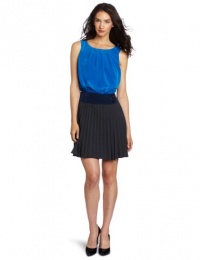 laundry BY SHELLI SEGAL Women's Sleeveless Color Block Dress, Dark Charcoal Multi, 10 laundry BY SHELLI SEGAL Women's Sleeveless Color Block Dress, Dark Charcoal Multi, 10